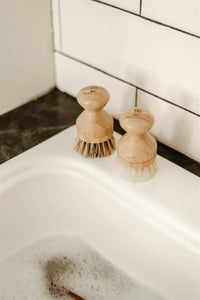 Modular Sisal Hand Brush with Replaceable Head