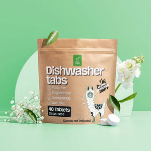 PVA & Fragrance Free Dishwasher Tabs from Green Llama