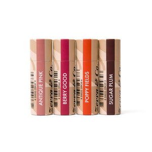 Zerra & Co low-waste, vegan tinted lip balms